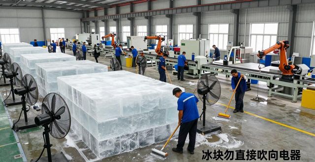 沧州厂房车间降温冰块 良臣制冰直供省心